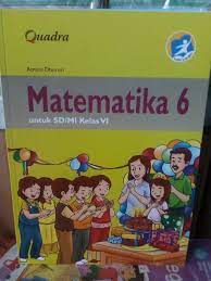Jual Buku MATEMATIKA QUADRA kelas 6 - Jakarta Pusat - rahmastore2020 |  Tokopedia gambar png