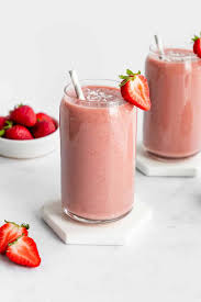 strawberry banana smoothie purely kaylie