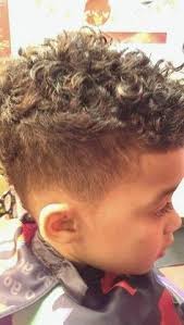 Most baby boy hairstyles will embrace their naturally curly hair and is a great way to go for a baby first haircut style. Pin On Braxton Haircuts