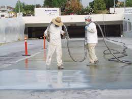 applying polyurea coatings concrete