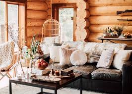 We also sell reclaimed barnwood furniture, and other rustic furniture and cabin decor. If Our Home Looked Like This Cozy Log Cabin We D Never Leave Cabin Living Room Log Home Interior Modern Log Cabins