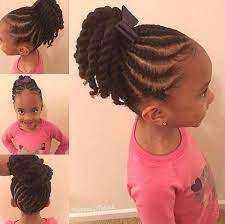 .all the way to kinky and curly natural hairstyles for black girls as well as unique protective styles like crochet braids and short senegalese twist styles. Braids For Kids Black Girls Braided Hairstyle Ideas In April 2021