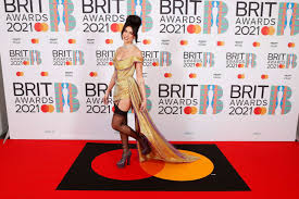 brit awards 2021 red carpet styles