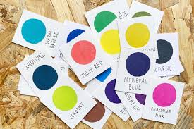 Versafine Clair Ink Color Sample Cards Tsukineko Ink Pad