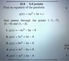 0135 0 points find an equation of the