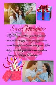 Birthday Letter To Daughter Special Birthday Wishes To My Daughter