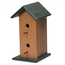 amish recycled poly three story bird house