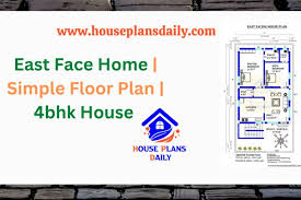 25x45 East Face House Map House Plan
