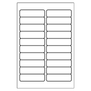 Template For Avery 5422 Print Or Write Multi Use Labels 1 2