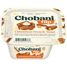 cinnamon french toast greek yogurt cup