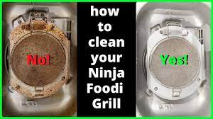how to clean your ninja foodi grill