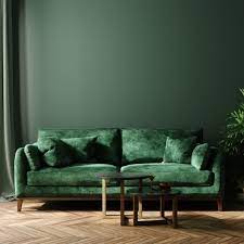 saffron green sofa set poshish