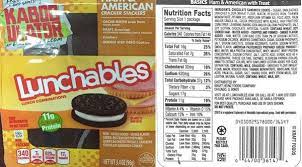 lunchables recalled in california
