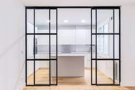 Aluco Interior Steel Look Sliding Doors