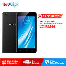 Vivo y53 has been officially launched in malaysia, february, 2017 and also coming to the indian shores in the coming months. Vivo Y53 1606 2gb 16gb 2 Free Gift Worth Rm49 Shopee Malaysia