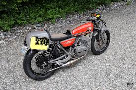 a street legal yamaha salt flat racer