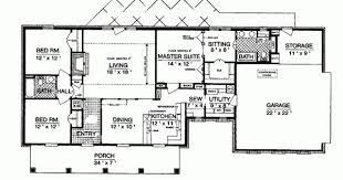 Ranch Style House Plan 3 Beds 2 Baths