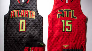 Atlanta hawks fans, want to show your support for your team as much as possible? The Hawks New Uniforms Are Red And Neon Green Sbnation Com