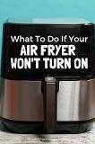 Do air fryers have fuses?