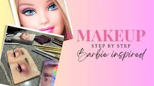 barbie makeup tutorial step by step
