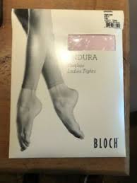 Details About Nip Ladies Bloch Endura Pink Footless Tights Size A Style T0940l