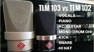 Neumann Tlm 102 Vs Tlm 103 3 Critical Differences To Be