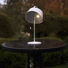 Outdoor Solar Led Table Lamp Warm White