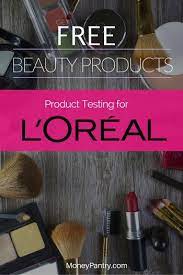 l oreal consumer testing panel try