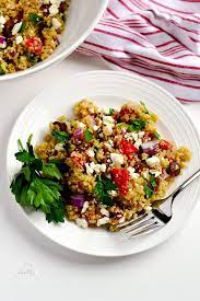 greek quinoa salad with bob s red mill