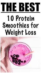 10 low calorie high protein smoothies