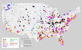 Saudi arabia, uae and 2 more. This Map Shows Every Power Plant In The United States