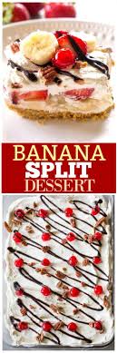 banana split dessert video the