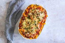 baked ziti recipe with ground beef and