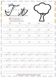 Free Print Out Cursive Handwriting Tracing Worksheets Letter