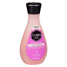 cutex non acetone nail polish remover