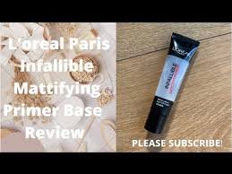 l oreal infallible mattifying base