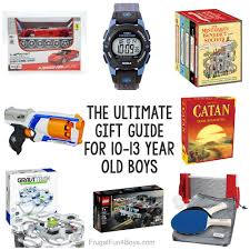 What are some christmas present ideas for a 14 year old boy? Gift Ideas For 10 To 13 Year Old Boys Frugal Fun For Boys And Girls