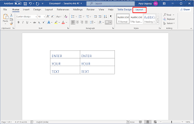 how to make text vertical in word