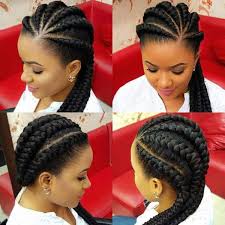Here are the best hairstyles for long straight hair that you can work upon for different occasions roll up your long straight hair on the front for the twisted bun. Ghana Braids Ghana Braids With Updo Straight Up Braids Braids Hairstyles For Black Girls Braids For Black Women Braided Big Cornrows Hairstyles Ghana Braids Hairstyles Braids Hairstyles Pictures