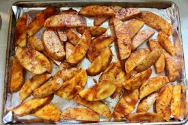 amazing oven baked jo jo potatoes