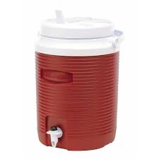 rubbermaid victory 2 gal red cooler