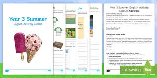 * english teaching and learning sources. Summer Lks2 Y3 Literacy Workbook Activity Booklet