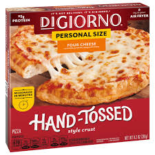 digiorno pizza four cheese hand