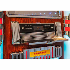 crosley digital led jukebox with