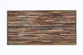 Reclaimed Wood Wall Art Made Of Old