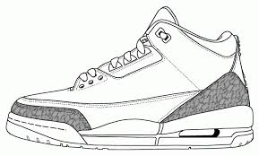 New coloring pages nike shoes fresh kd 27 great photo of nike coloring pages sneakers sketch. Jordan Shoe Coloring Pages Coloring Home