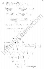 One Variable Rd Sharma Class 8 Solutions