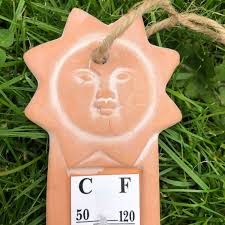 garden hanging wall thermometer