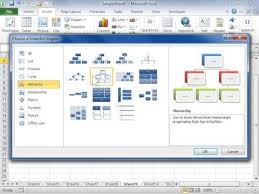 Excel 2010 Create An Organization Chart
