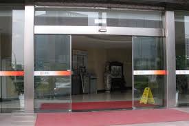 Bank Automatic Sliding Glass Doors